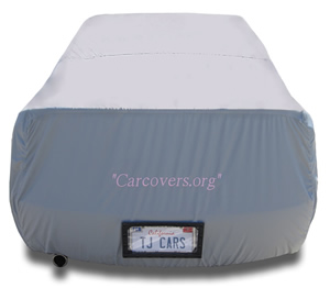 Car cover store with permit window